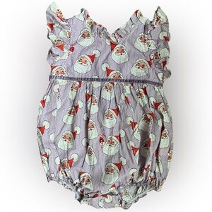 Girls Pink Chicken Christmas Bubble